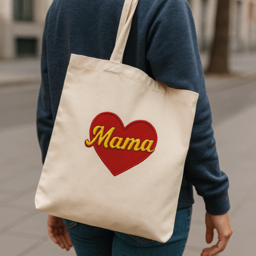 Custom Embroidered Tote Bag